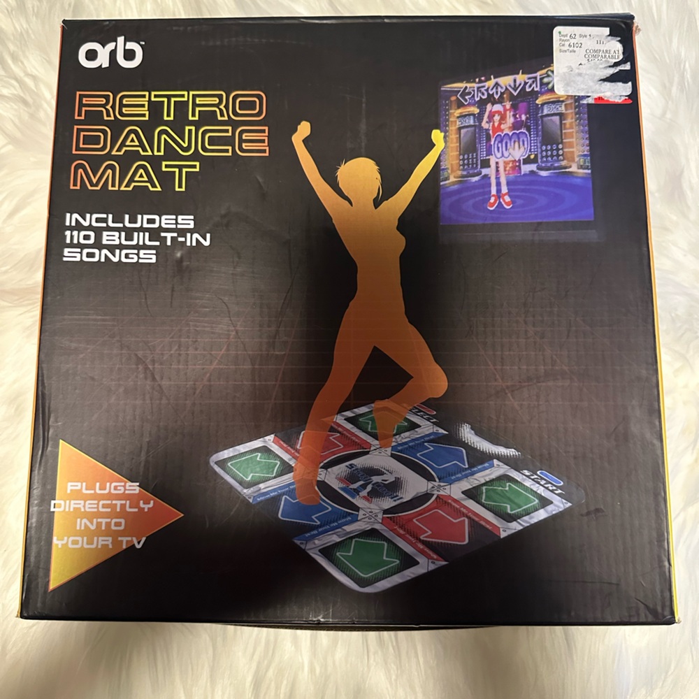 ORB Retro Dance Mat with Built-in Songs
